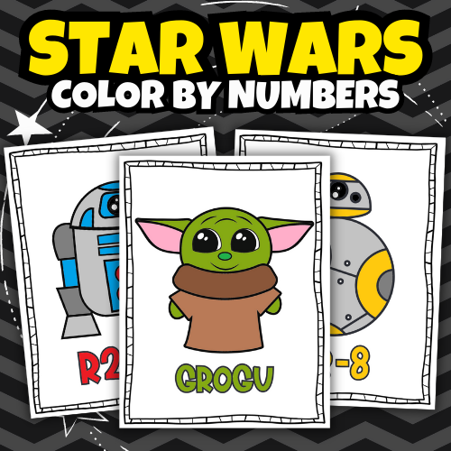 Star wars printable coloring pages for kids made by teachers