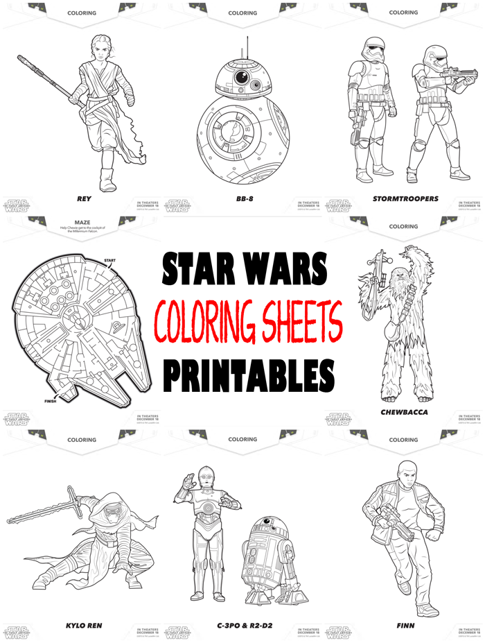 Star wars printables