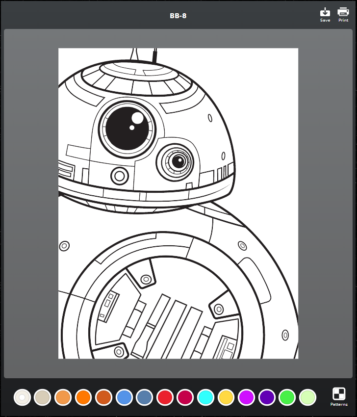 Coloring pages for star wars kids â star wars