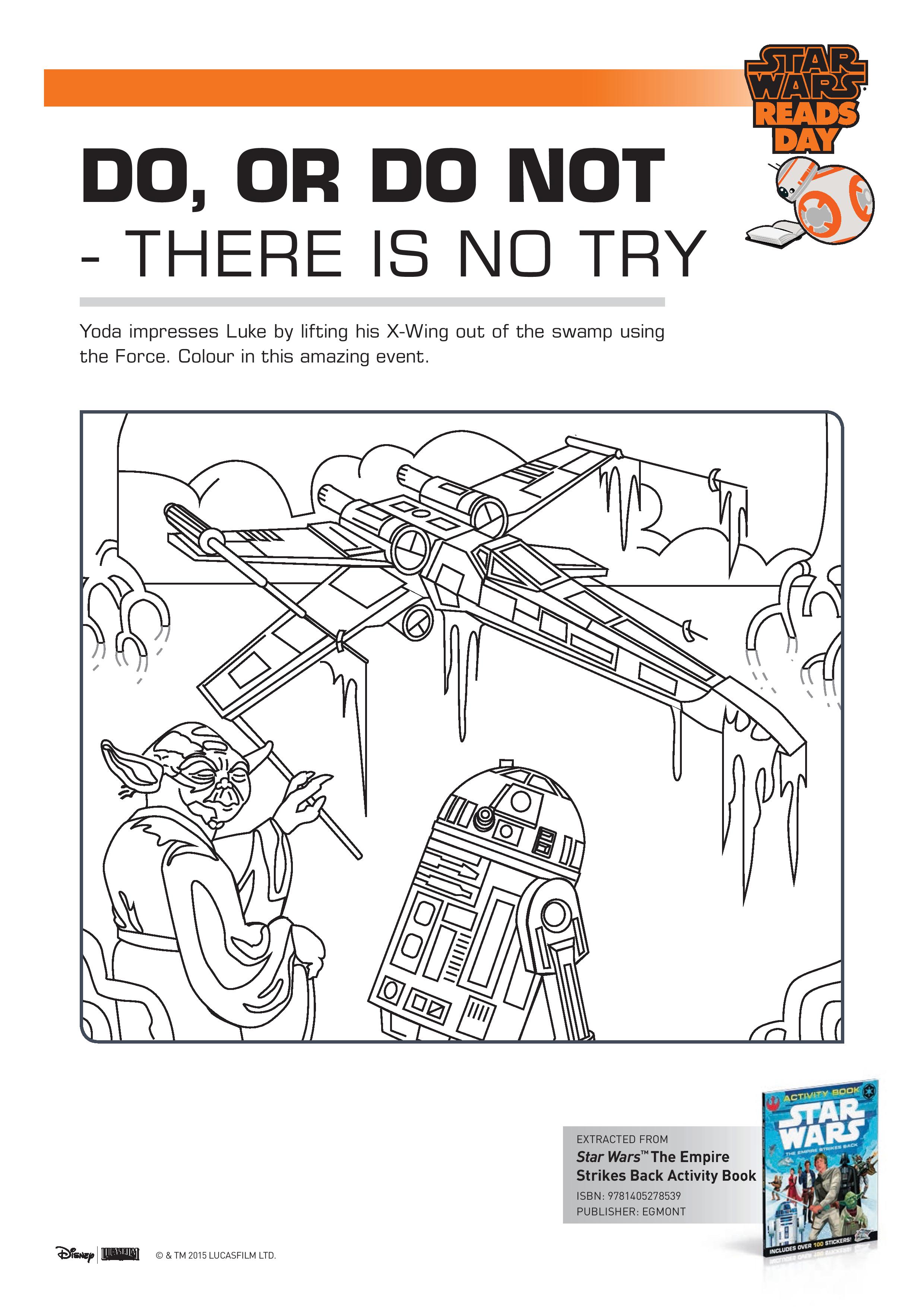 Free star wars printables and activity pages for the kids