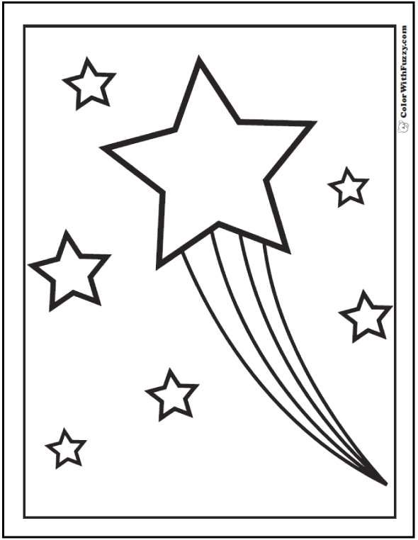 Star coloring pages â customize and print ad