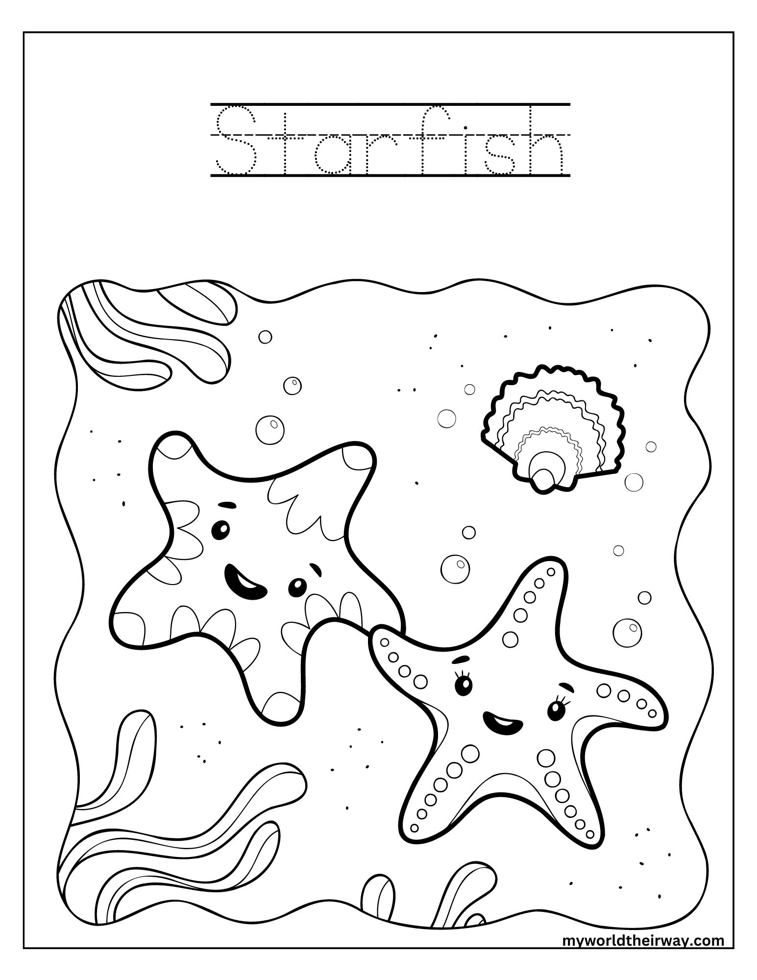 Dive into fun with ocean animal coloring pages