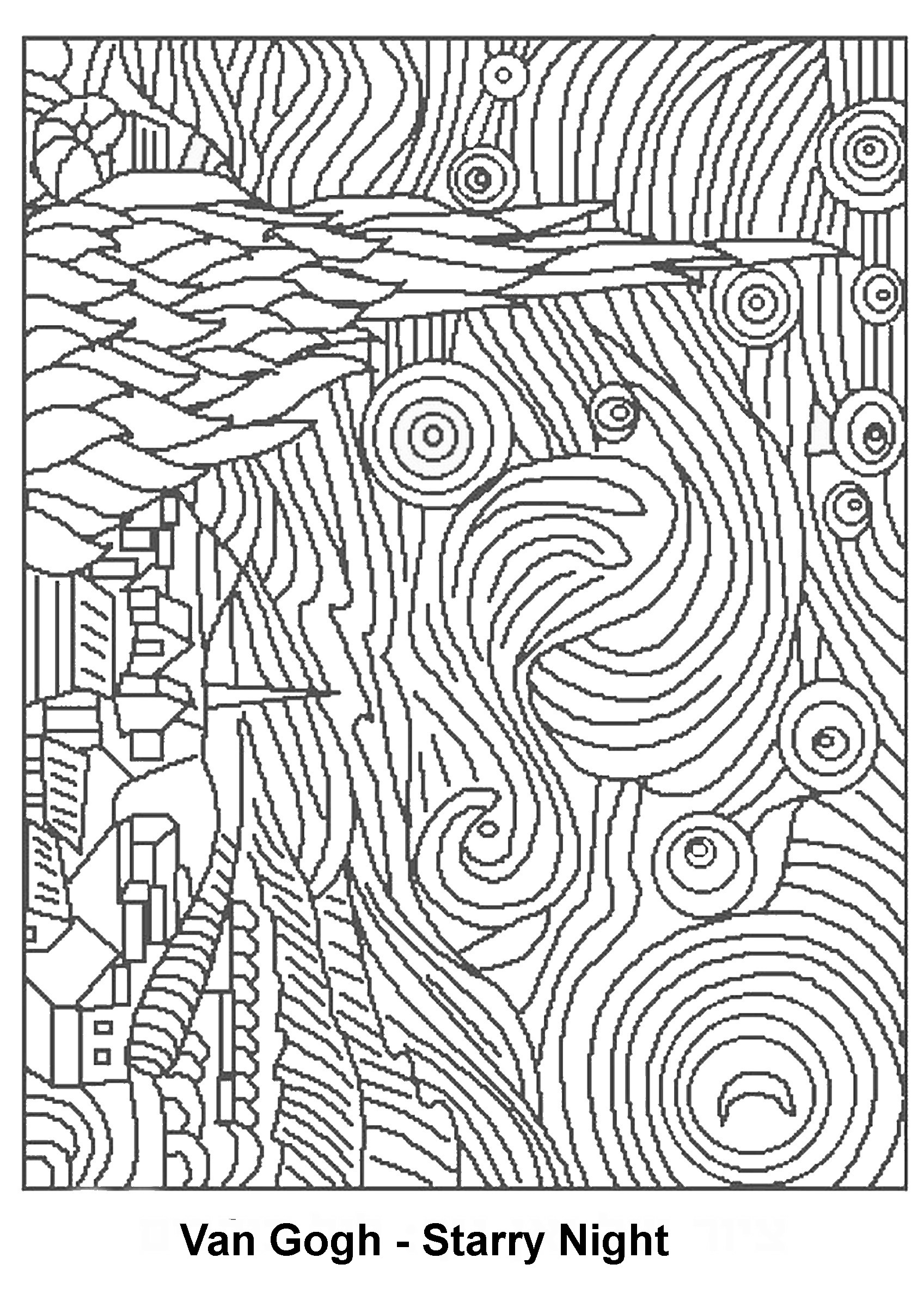 Art craft coloring pages â birthday printable