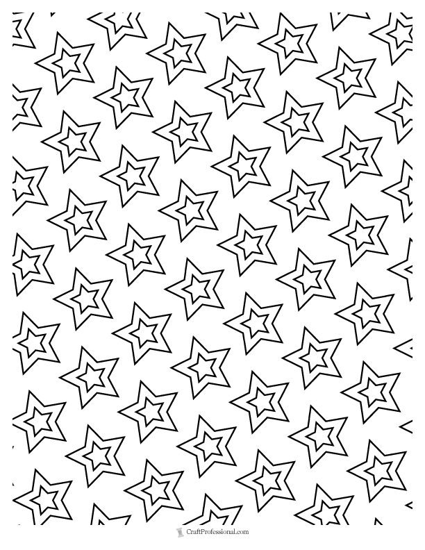 Christmas star coloring pages