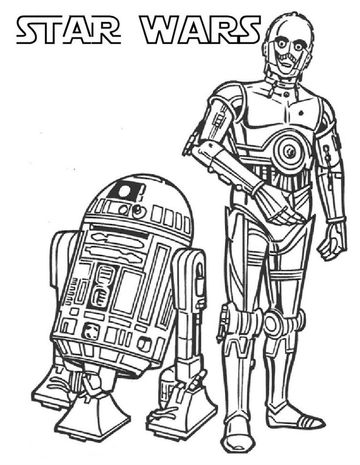 Star wars coloring pages