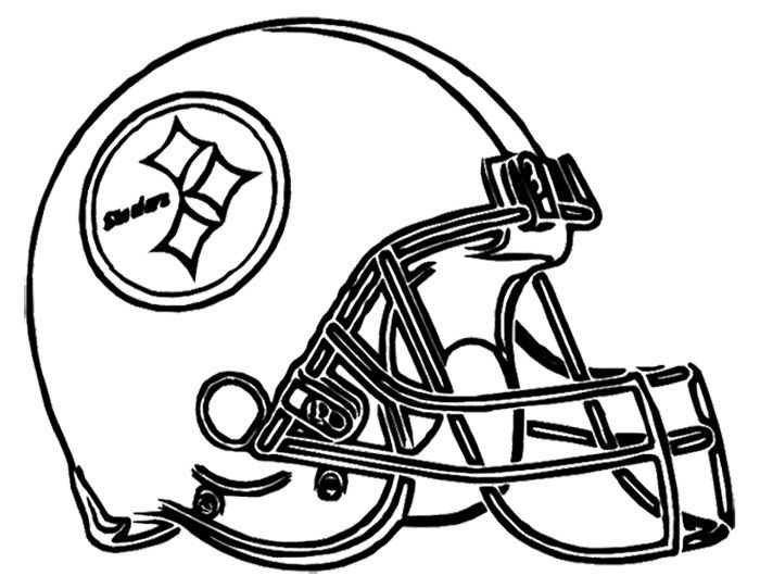 Football helmet steelers pittsburgh coloring page football coloring pages nfl football helmets sports coloring pages