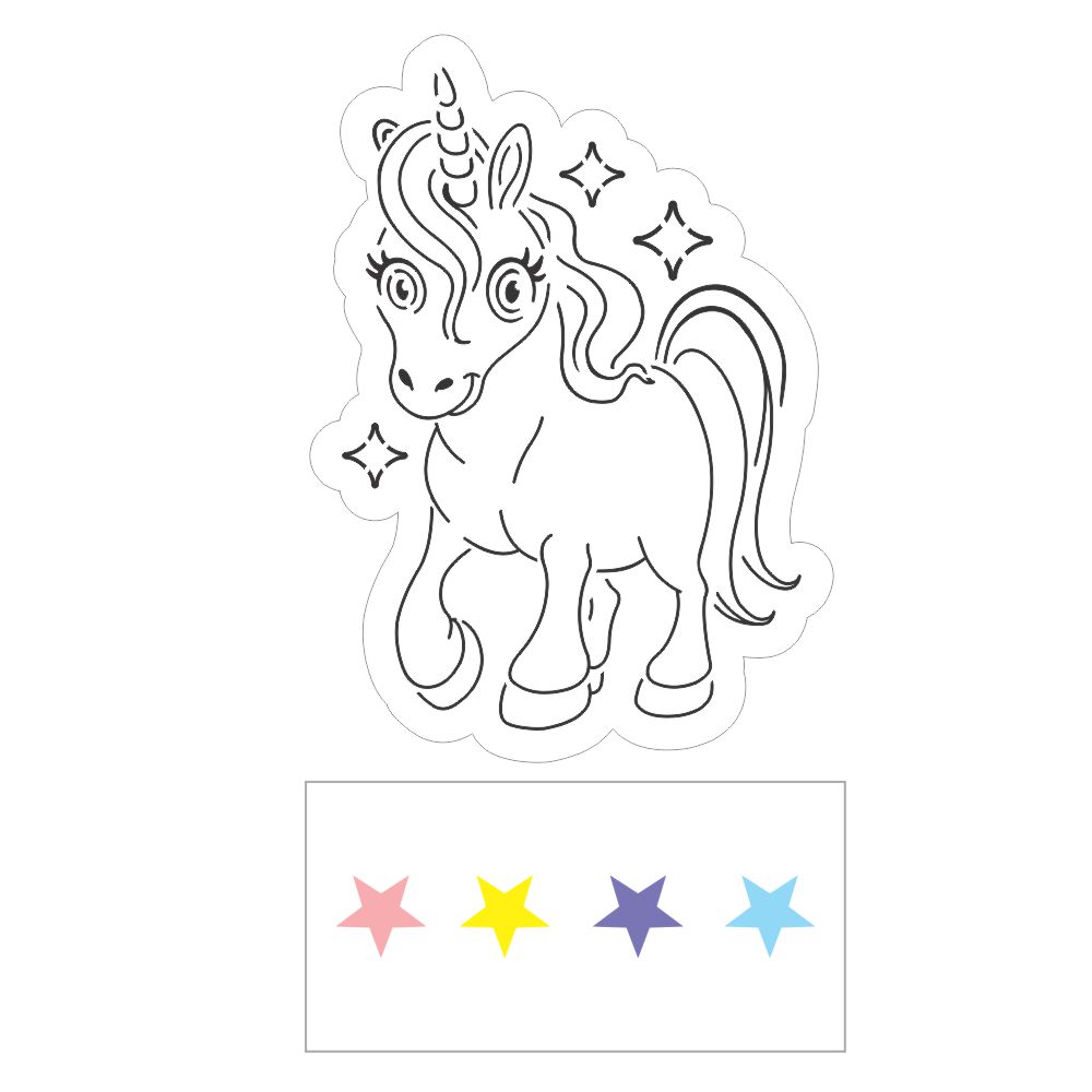 Unicorn pyo cookie stencils â confection couture stencils