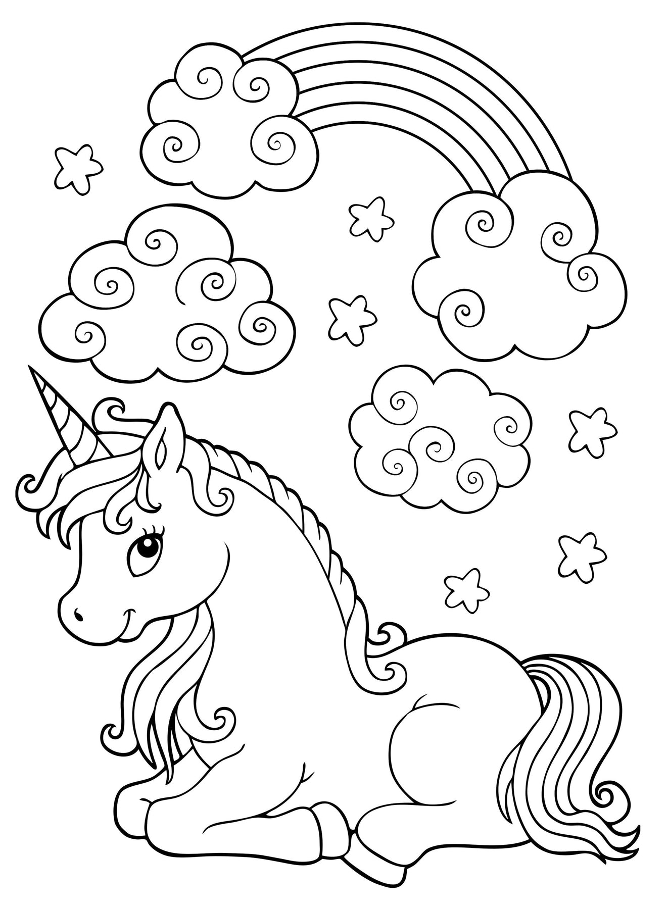 Unicorns coloring book â peter pauper press