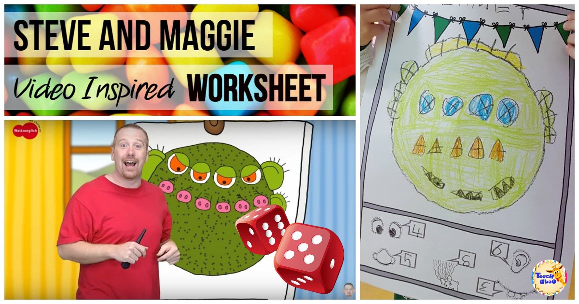 Steve and maggie inspired worksheet