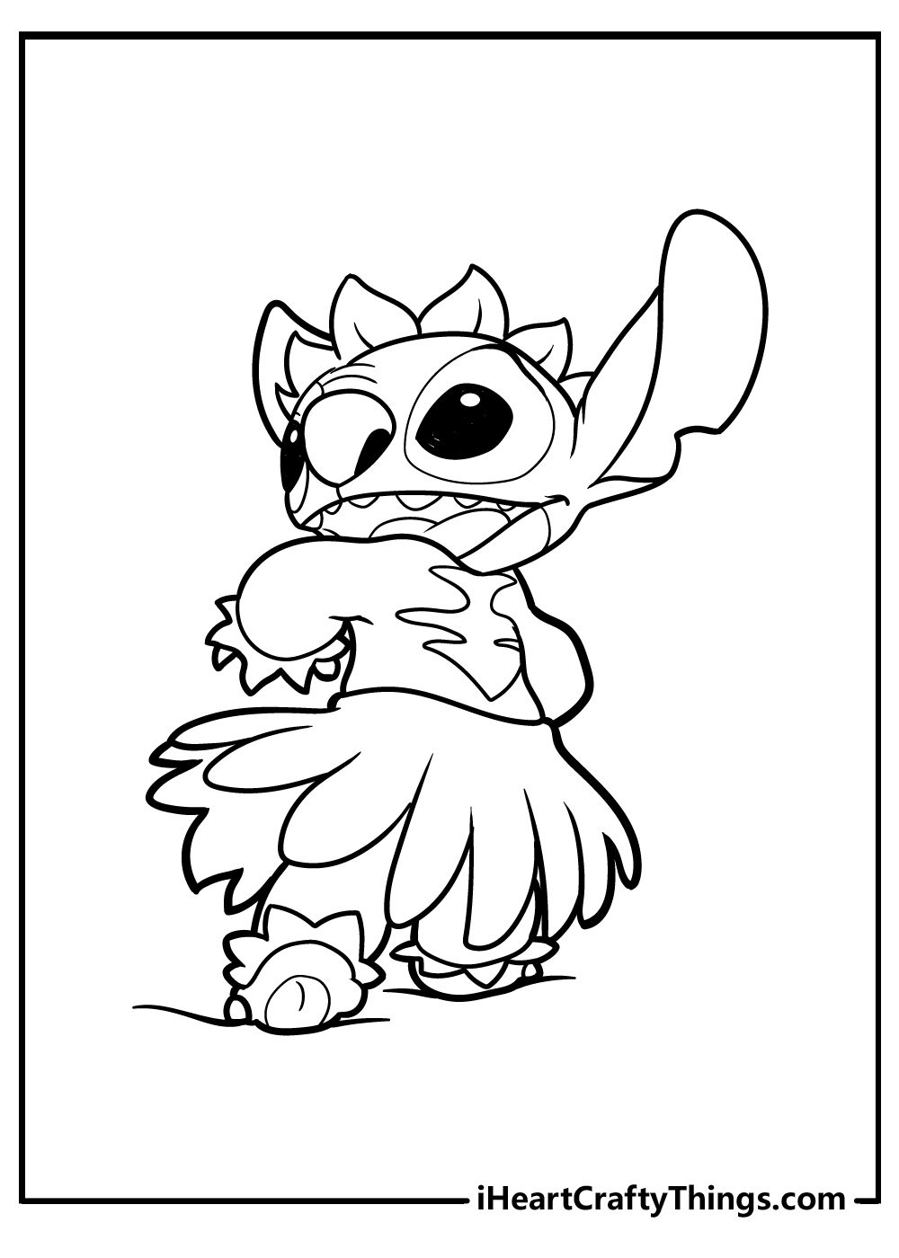 Lilo stitch coloring pages free printables