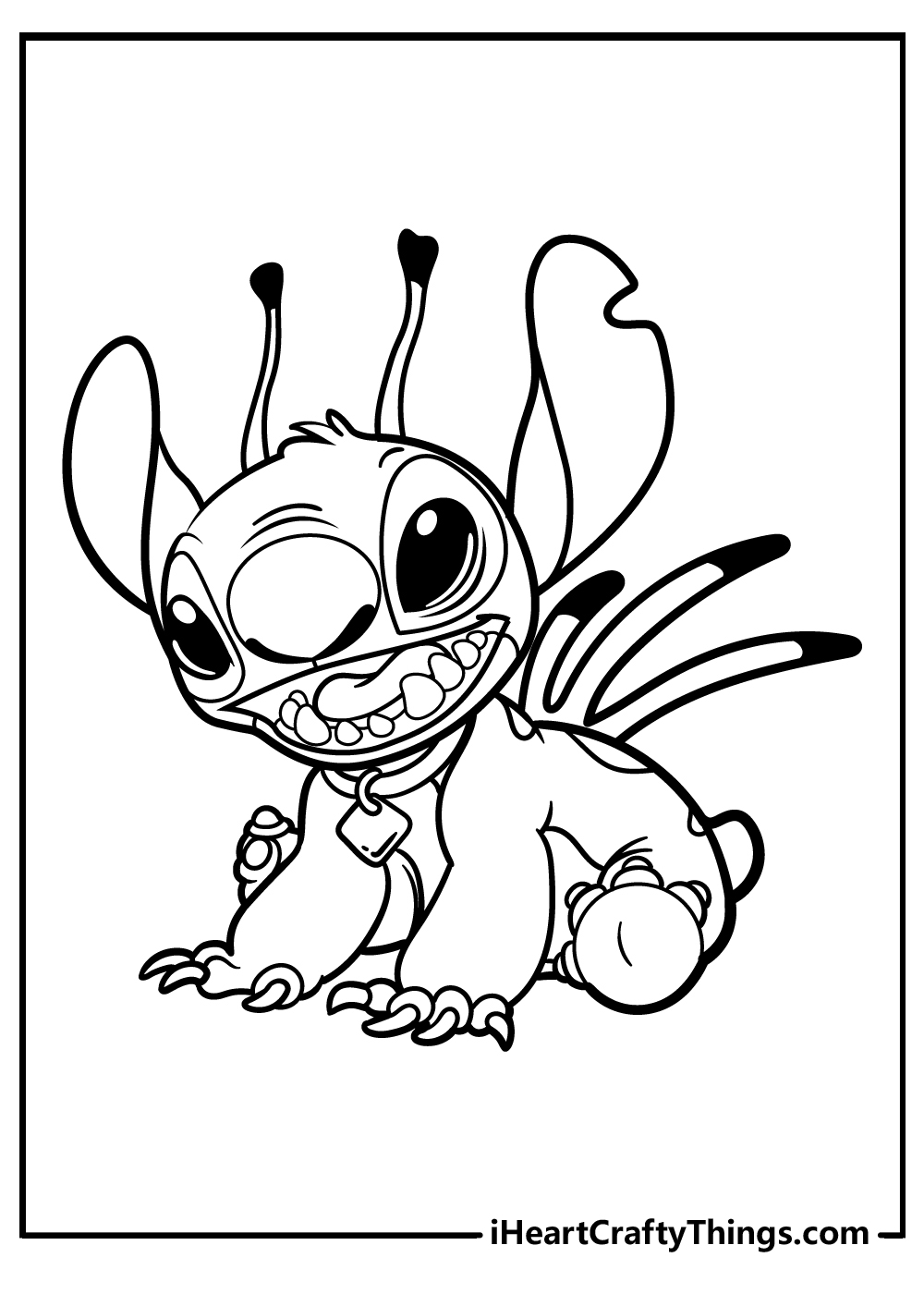 Lilo stitch coloring pages free printables