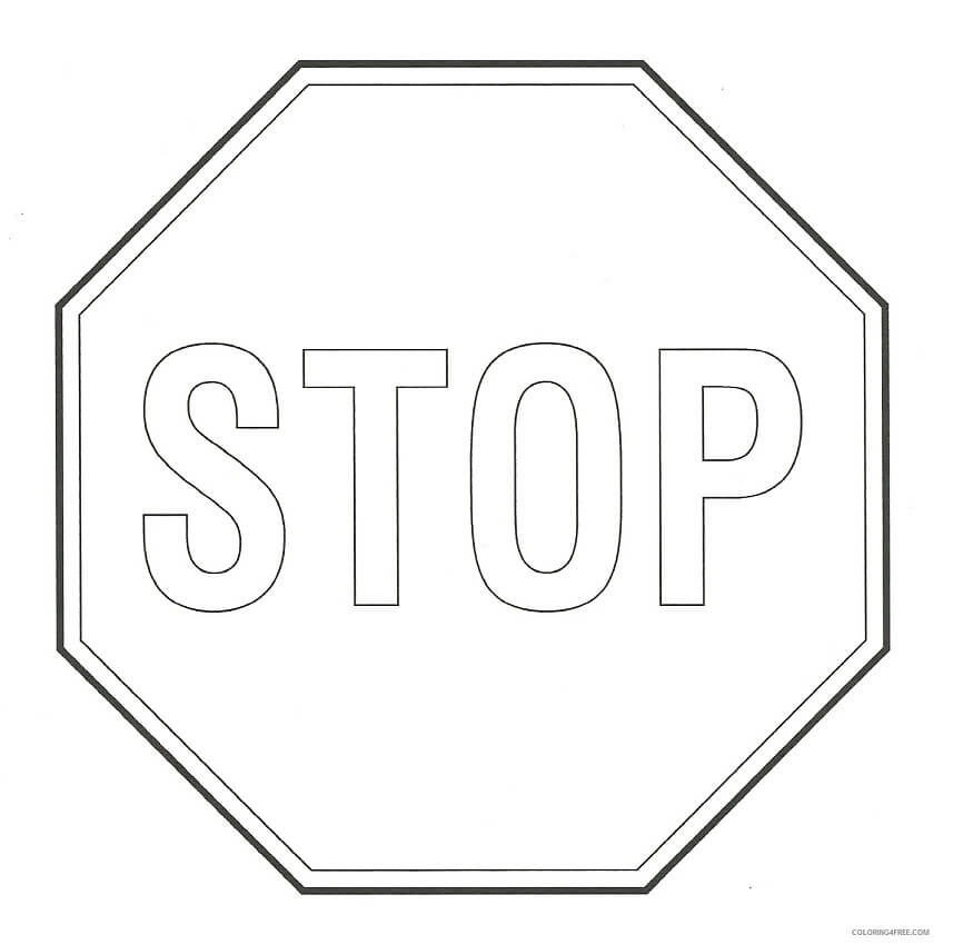 Stop sign fãrbung seite