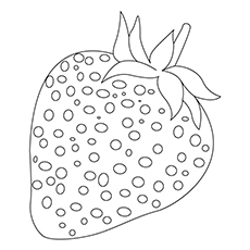 Top strawberry coloring pages for your little one