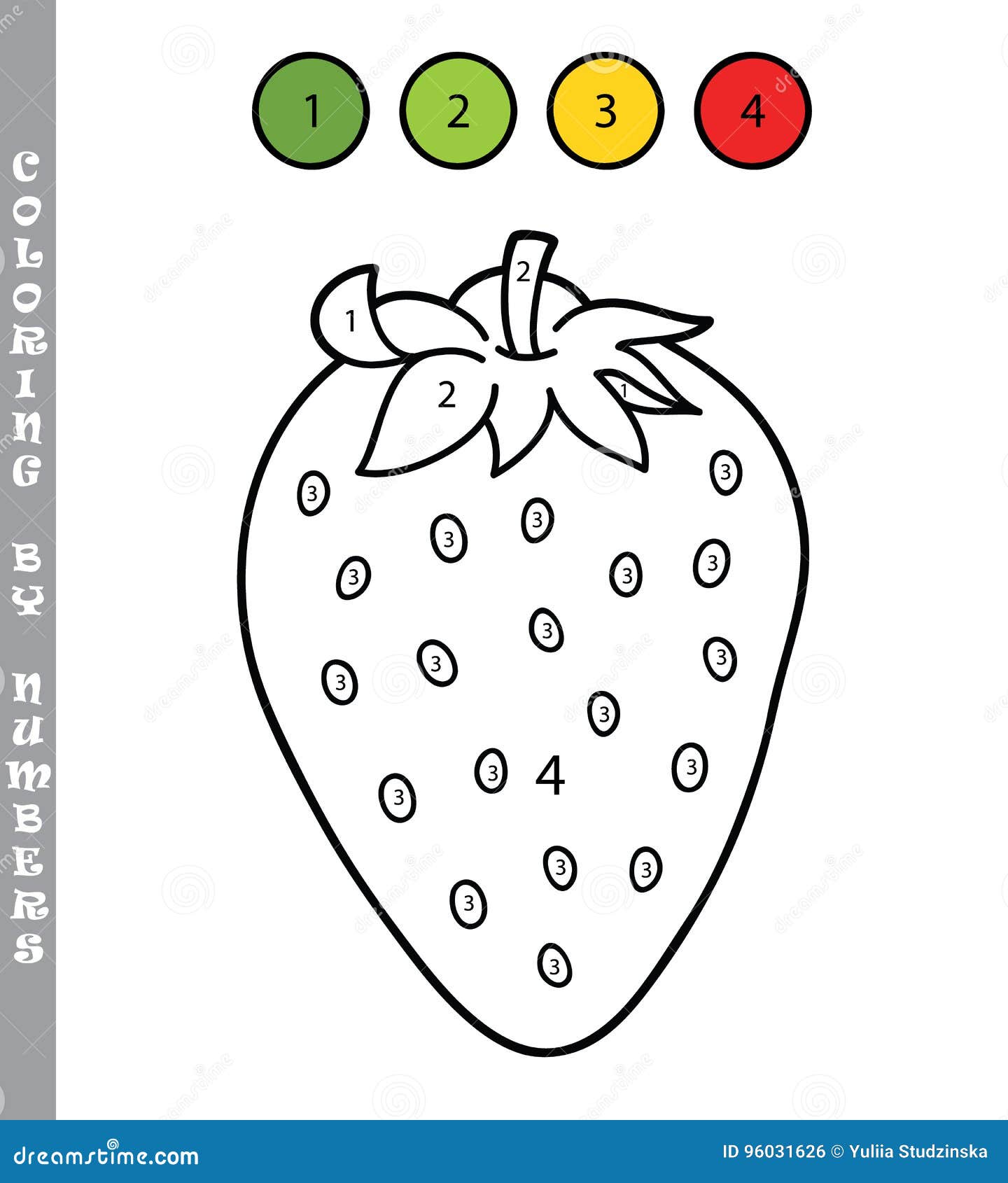 Strawberry coloring stock illustrations â strawberry coloring stock illustrations vectors clipart