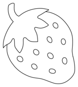 Strawberry coloring pages free coloring pages