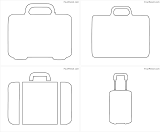 Free printable suitcase coloring pages for kids â