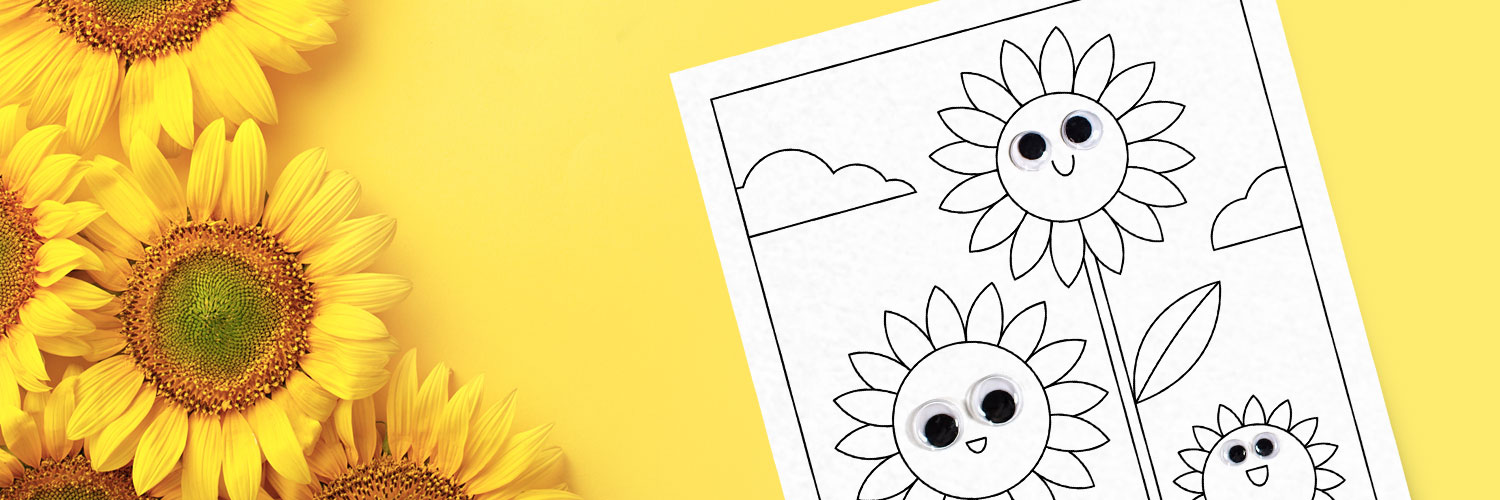 Free printable sunflower coloring pages for all ages