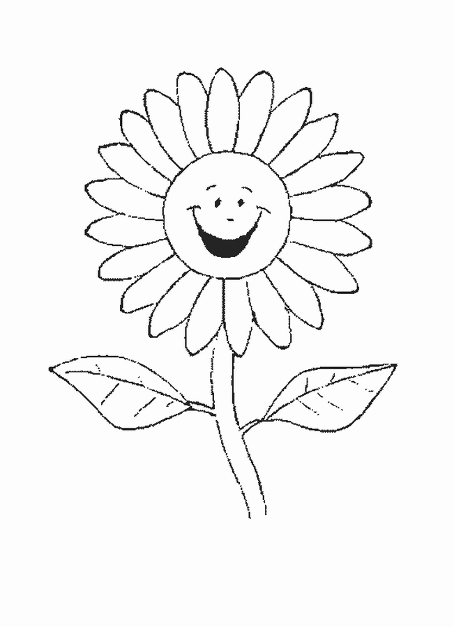 Best flowers coloring pages for kids