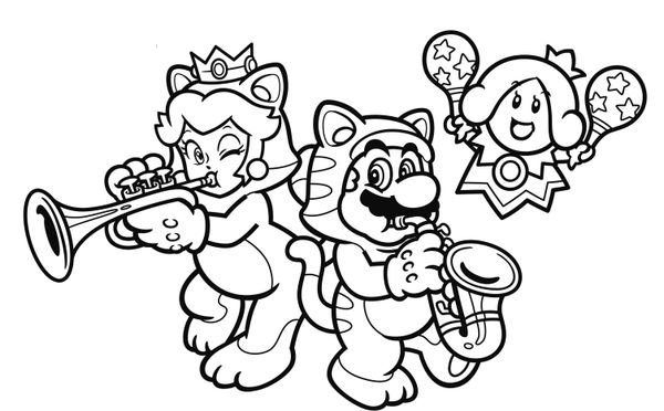 Nintendo releases another set of coloring book pages online gonintendo mario coloring pages super mario coloring pages coloring pages