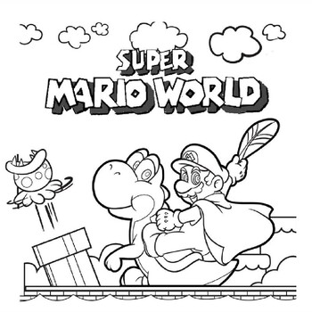 Super mario coloring pages printable super mario coloring pages for kids