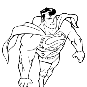 Superman coloring pages printable for free download