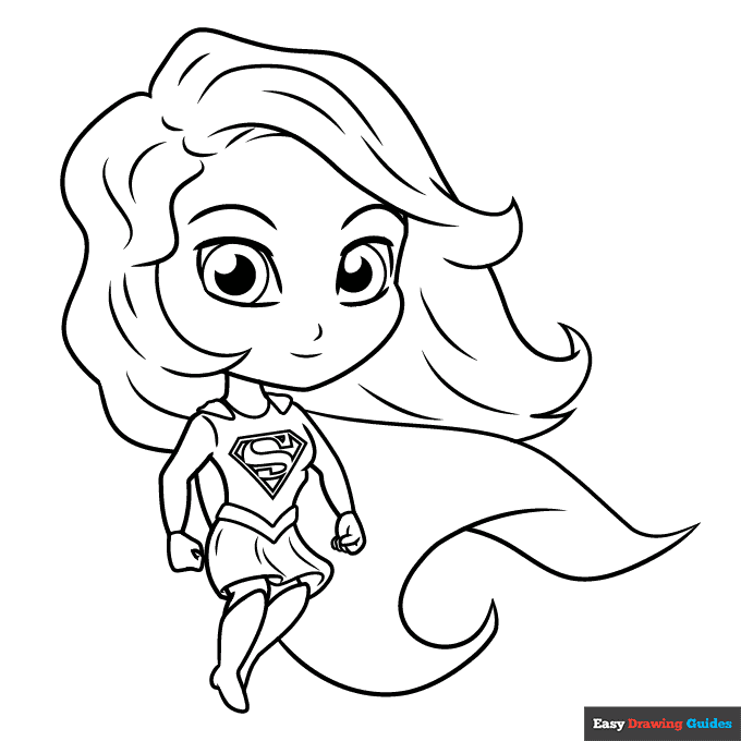 Free printable superhero coloring pages for kids