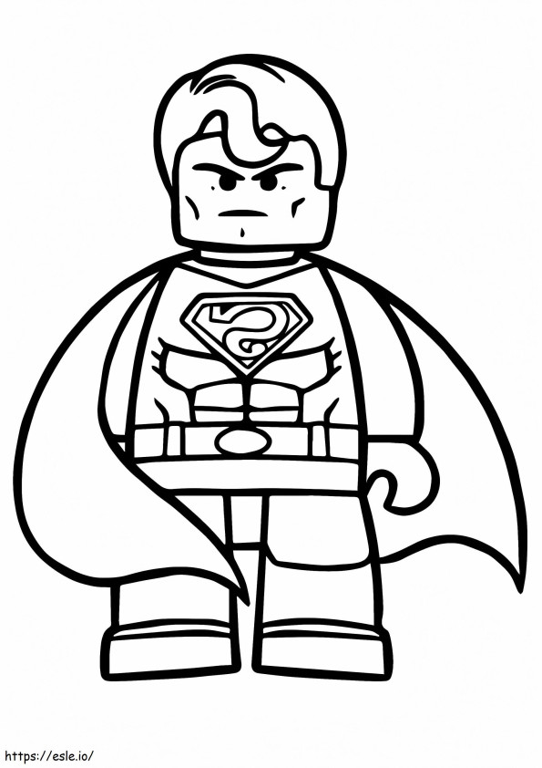 Superman coloring coloring pages