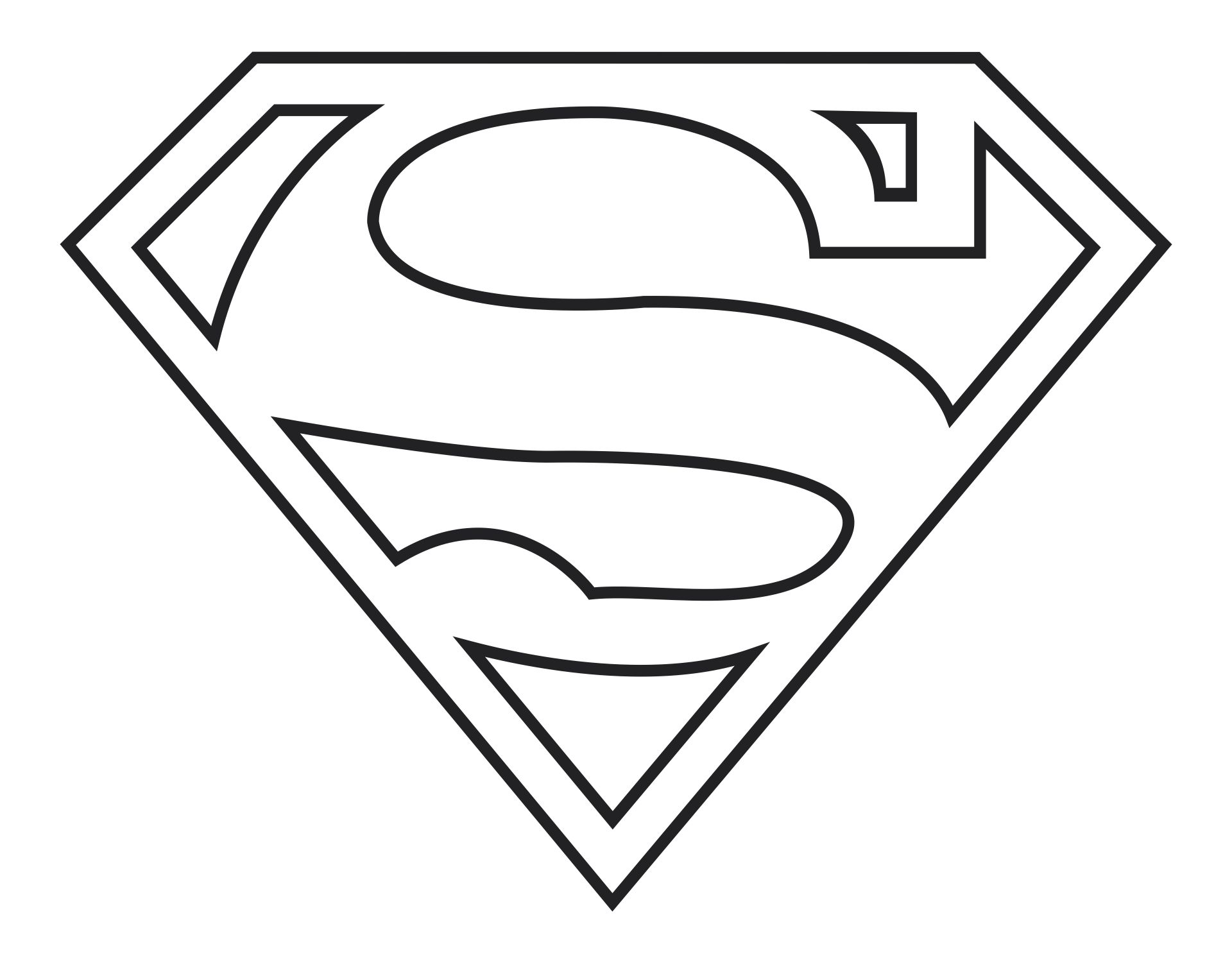 Best printable superman logo alphabet pdf for free at