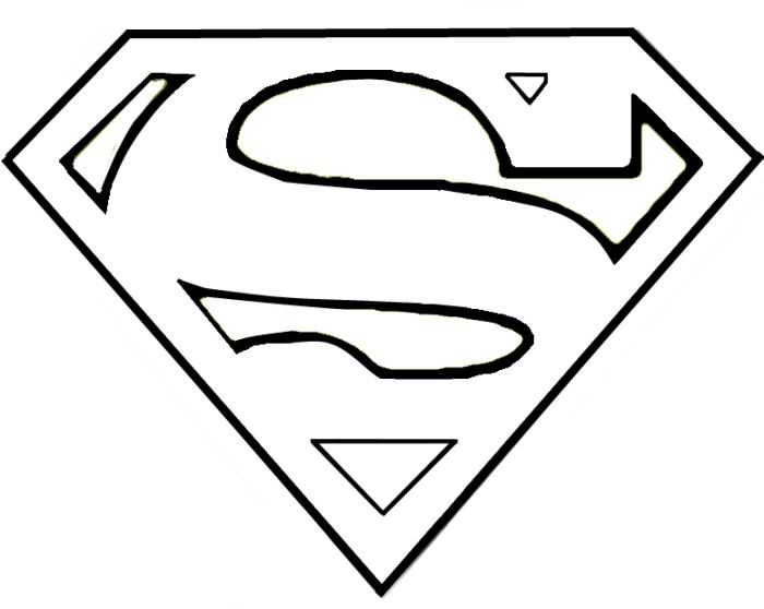 Superman outline thursday september superman logo superman applique