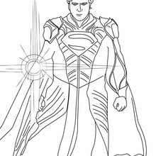 Superman coloring pages