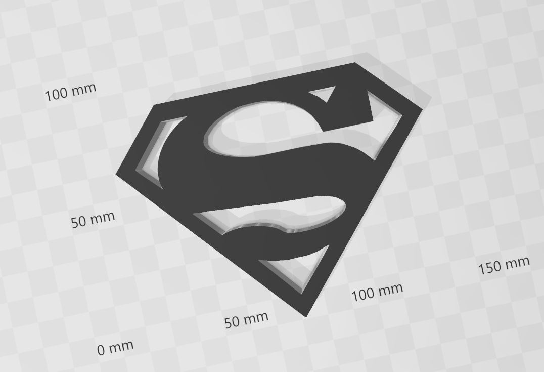 Stl file superman logo silhouette ðâïãd printable model to downloadãcults