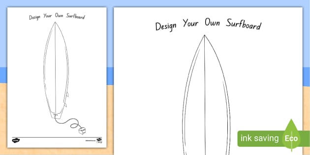 Design a surfboard teacher made