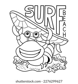 Surfing coloring page images stock photos d objects vectors