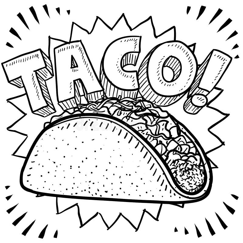 Taco stock illustrations â taco stock illustrations vectors clipart