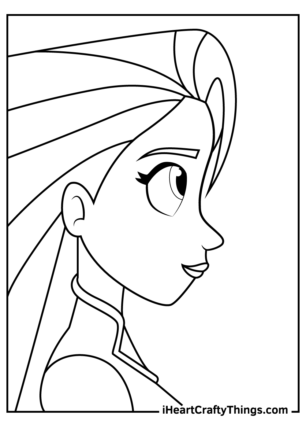 Rapunzel coloring pages free printables