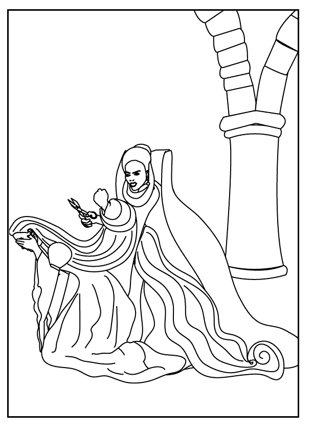 Coloring pages disney princess rapunzel coloring pages free printable