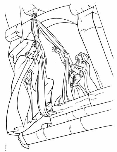 Updated free tangled coloring pages