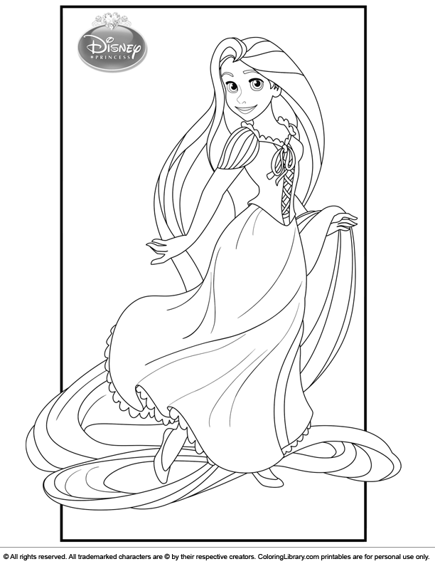 Printable coloring picture