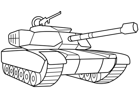 Military tank coloring page free printable coloring pages