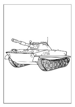 Printable tanks coloring sheets fuel your childs imagination pages