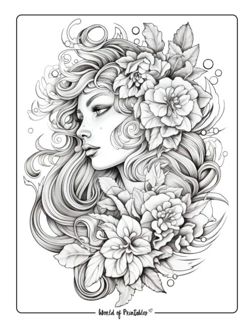 Tattoo coloring pages