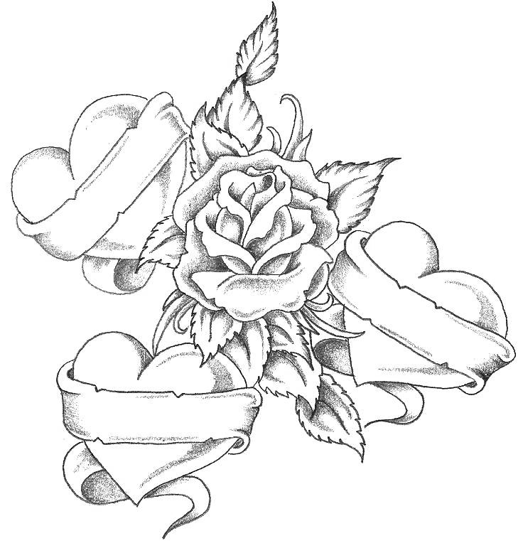 Tattoo coloring pages for adults