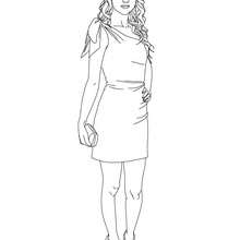 Taylor swift coloring pages