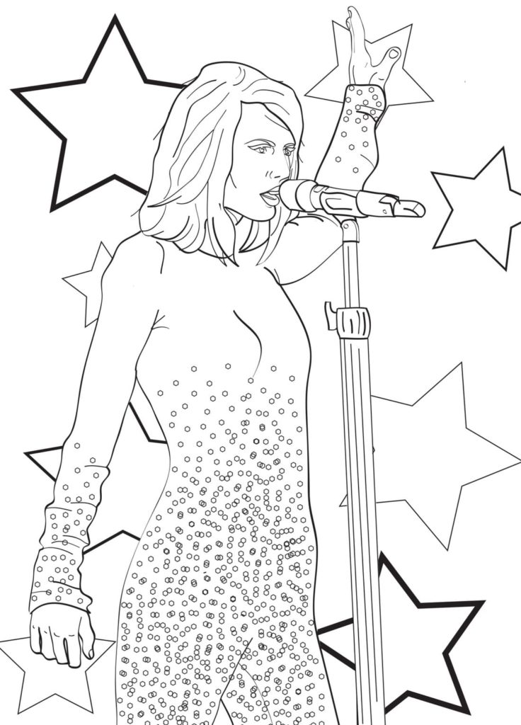 Taylor swift coloring pages print for free wonder day â coloring pages for children and adults