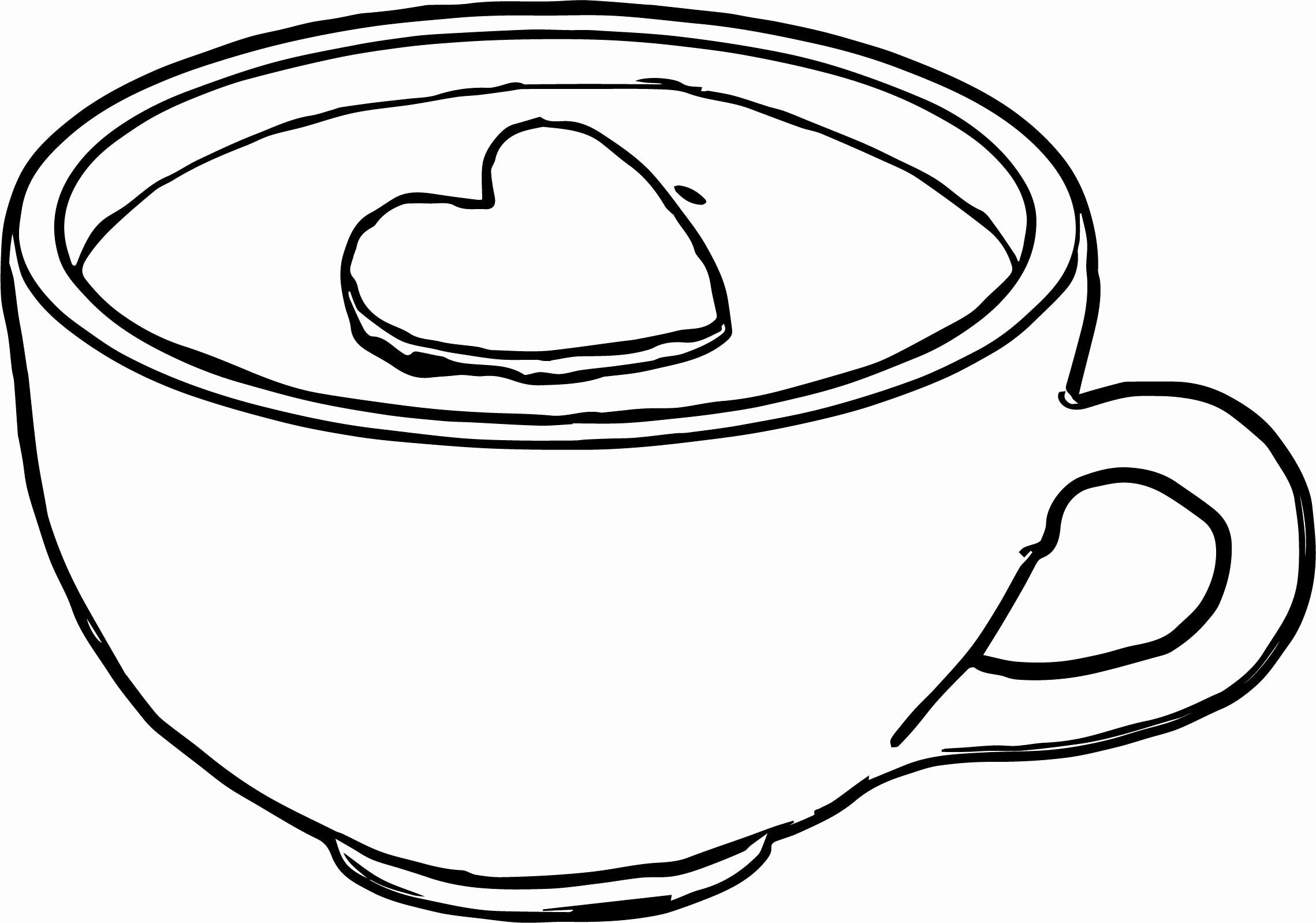 Coloring pages cup of tea coloring pages