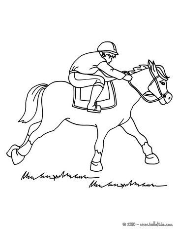 Coloring page of horse petition you can print out for free this horse racing coloring page enjoyâ horse coloring pages sports coloring pages horse coloring
