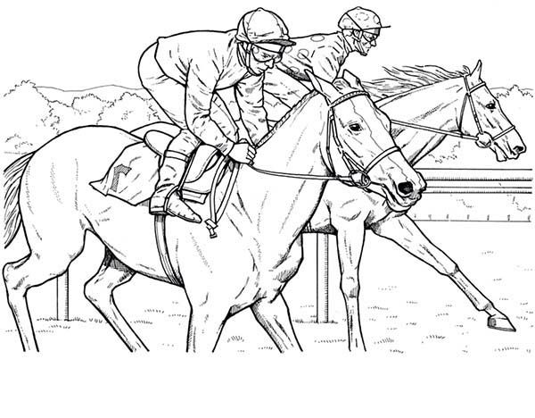 Horse coloring horse coloring pages horse drawings