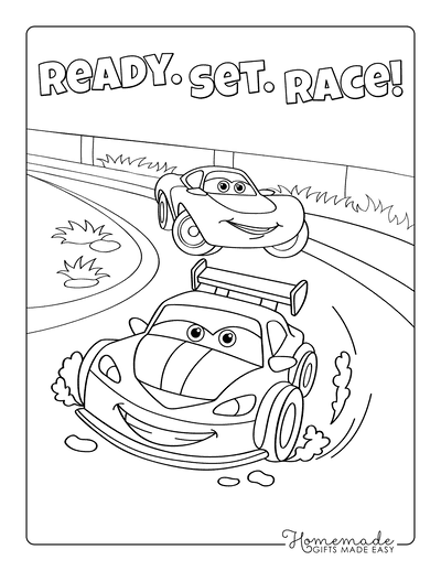 Free printable car coloring pages for kids