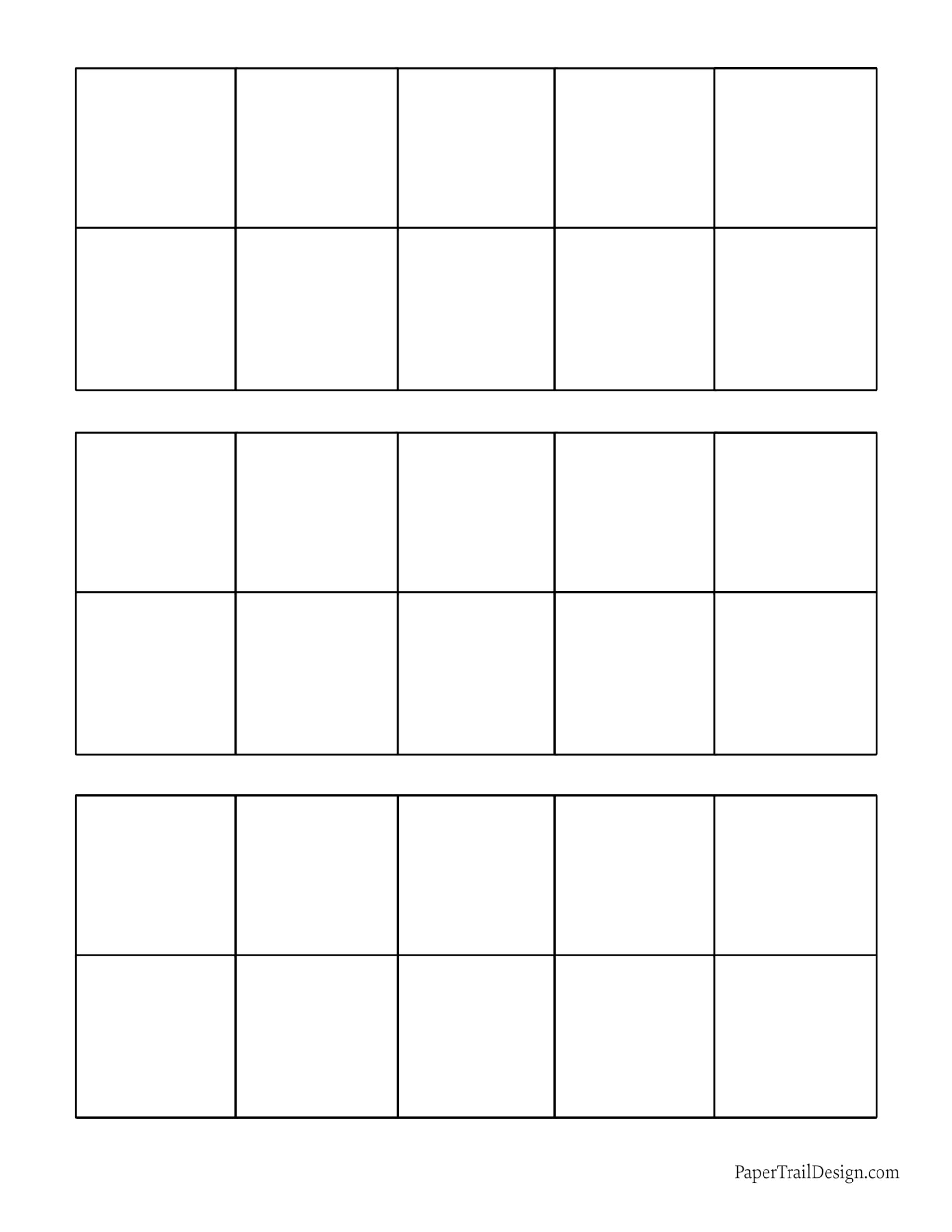 Ten frame printables