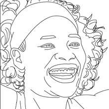 Tennis coloring pages